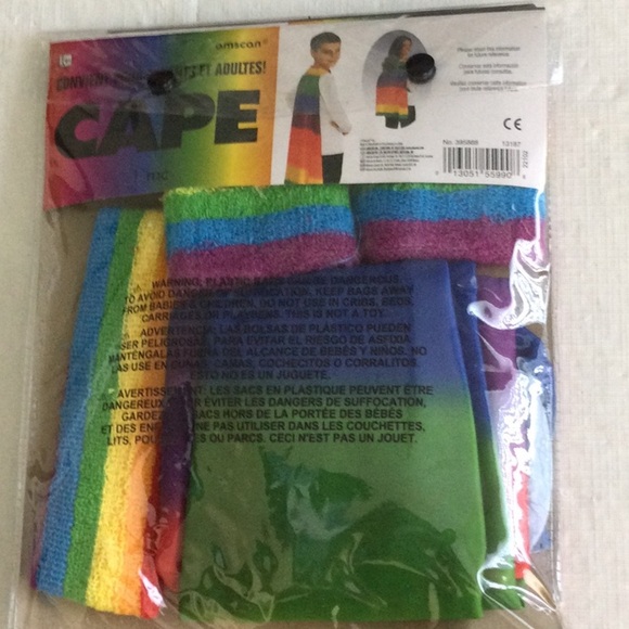 Rainbow Cape for Kids or Adults * - Picture 2 of 4